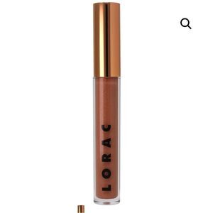 NIB 18.00 LORAC  UNZIPPED SHEER SILK LIP GLOSS- UNFAZED